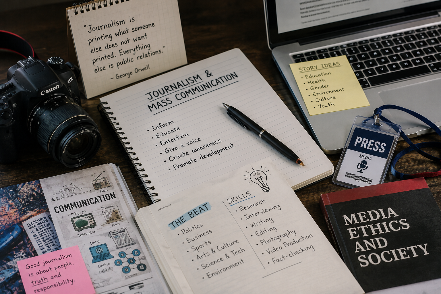 JOURNALISM AND MASS COMMUNICATION 
