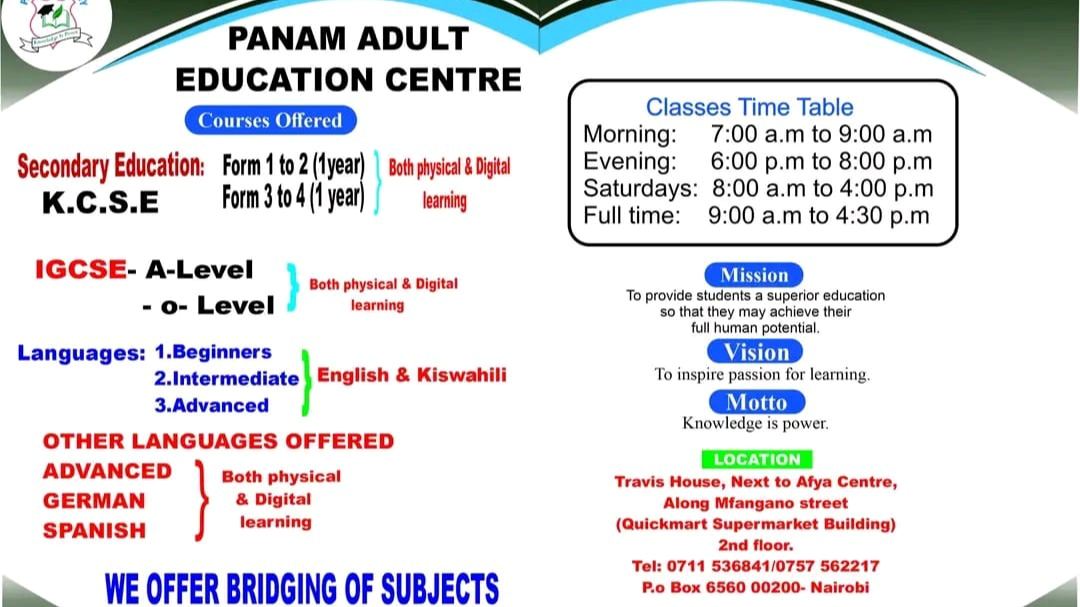 Panam Adult Education Centre