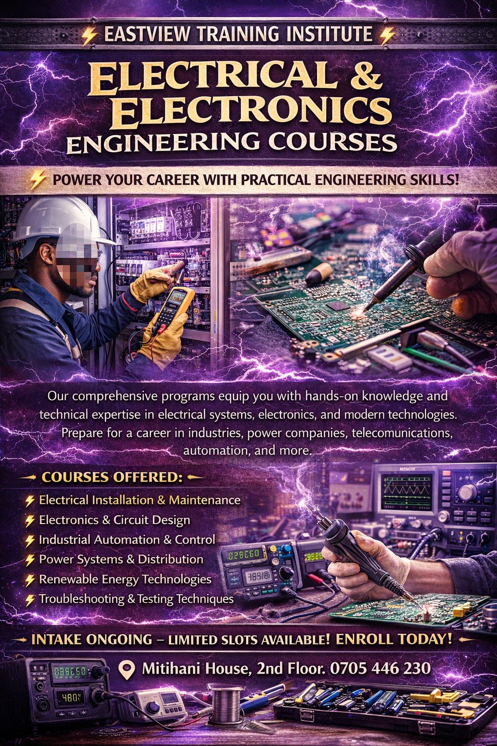 ELECTRICAL & ELECTRONICS ENGINEERING COURSES