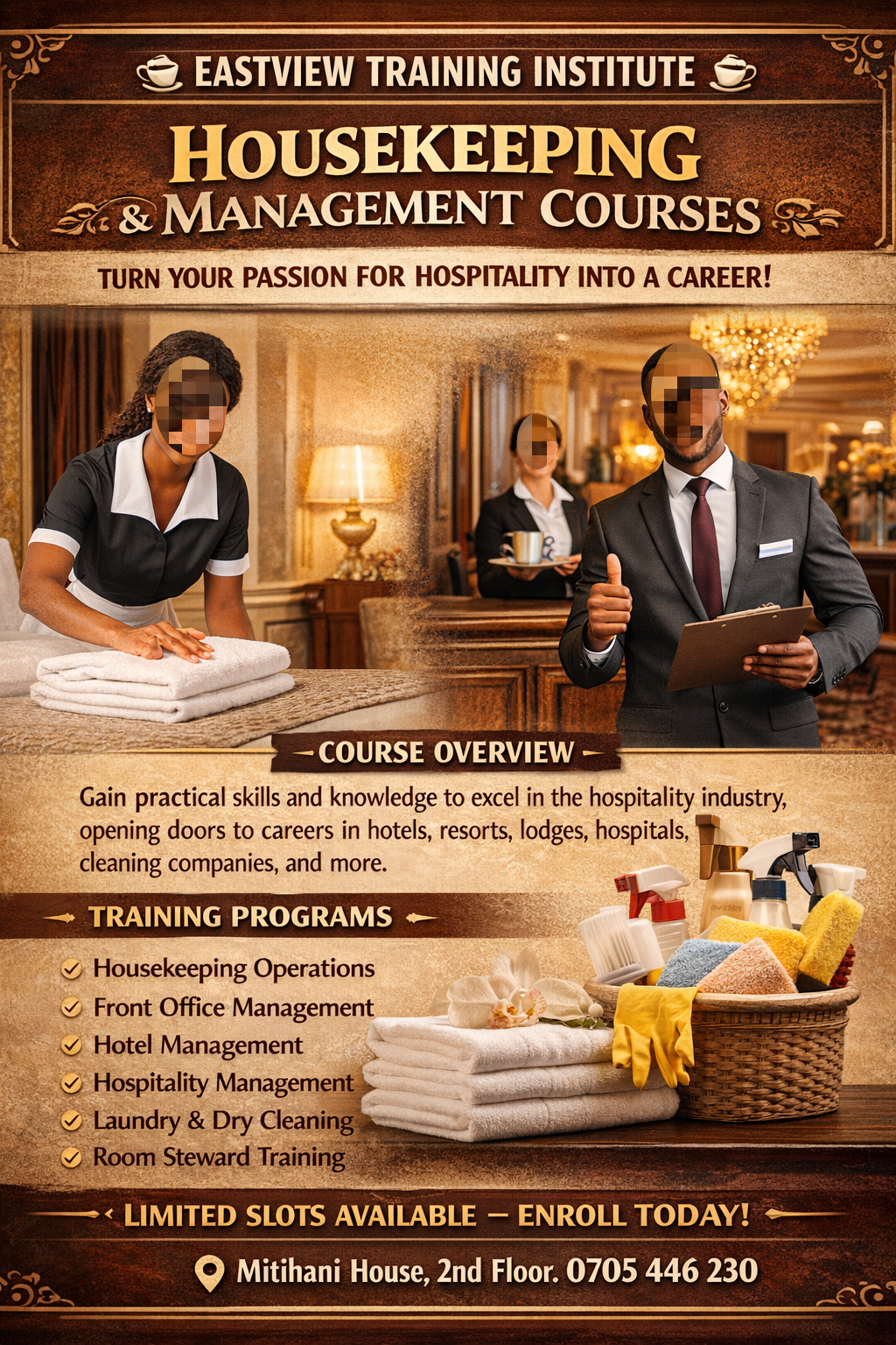 INTRODUCING HOUSEKEEPING MANAGEMENT COURSE