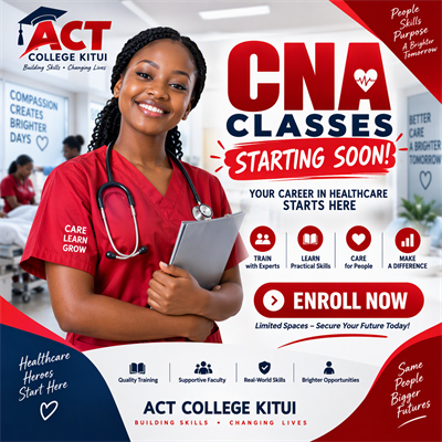Enroll With us Now! at Advanced Career Training College