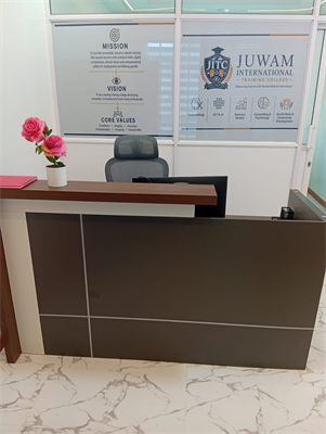Reception at Juwam International Training College