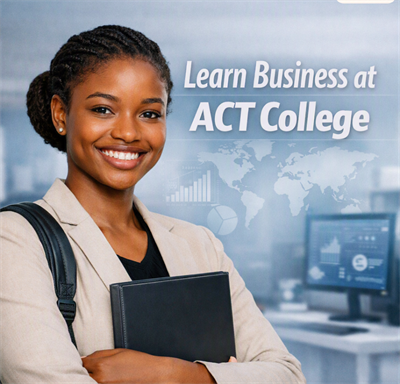 Waiting for you at ACT College 3 at Advanced Career Training College
