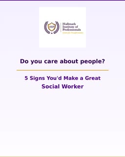 Social work and community development