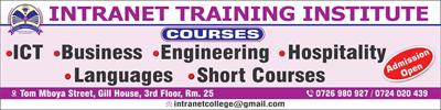 banner at Intranet Training Institute