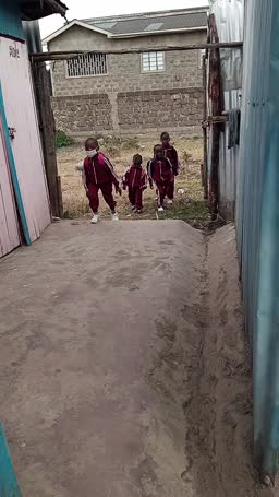 Children fun day graduatin procession