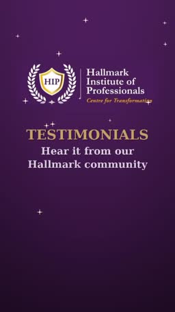 Hallmark Testimonials