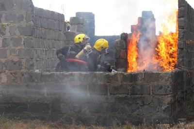Fire Fighter students 3 at International Center Of Technology