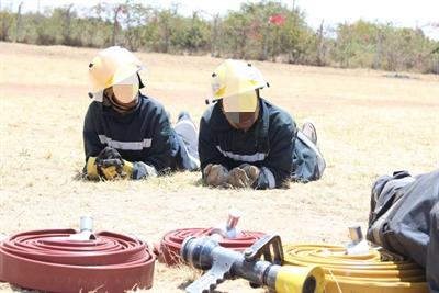 Fire Fighter students 6 at International Center Of Technology