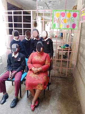 G2 learners at Vision King School
