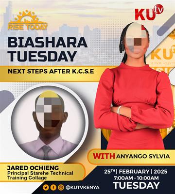 Interview at KU Tv at Starehe Technical Training College