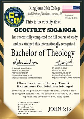 Our Photos 4 at King Jesus Bible College Global