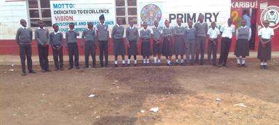 pupils at St Bill Educational Centre